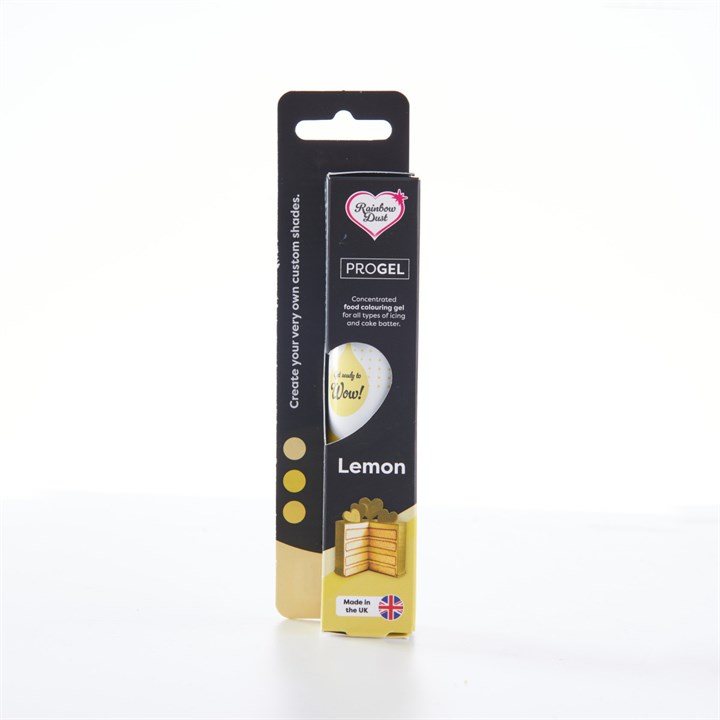 Rainbow Dust ProGel Food Colour Lemon 25g