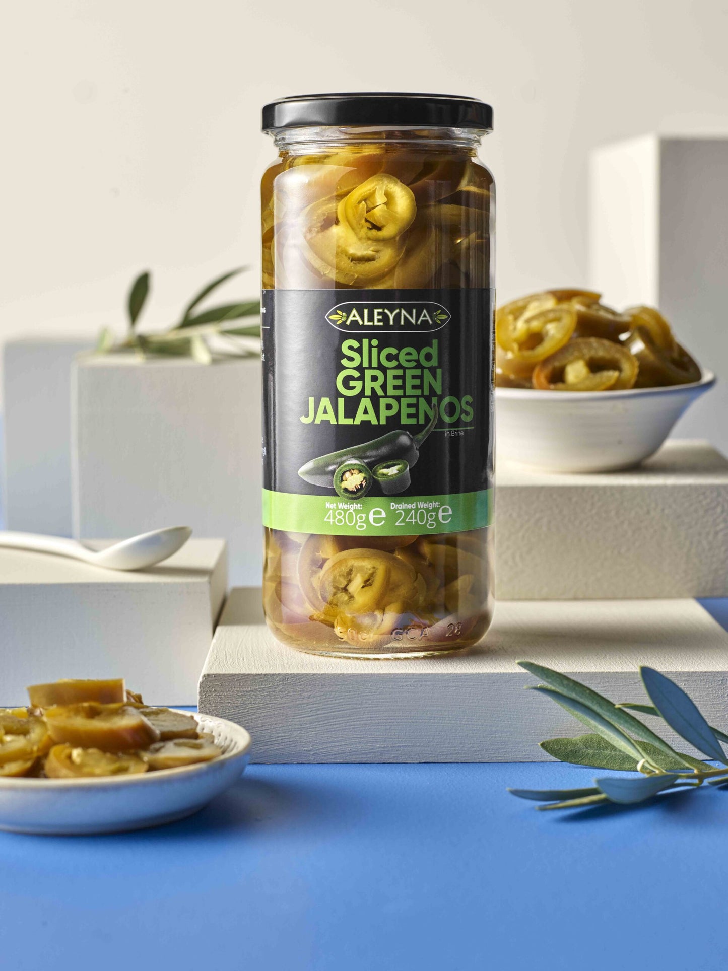 Green Sliced Jalapenos 480g