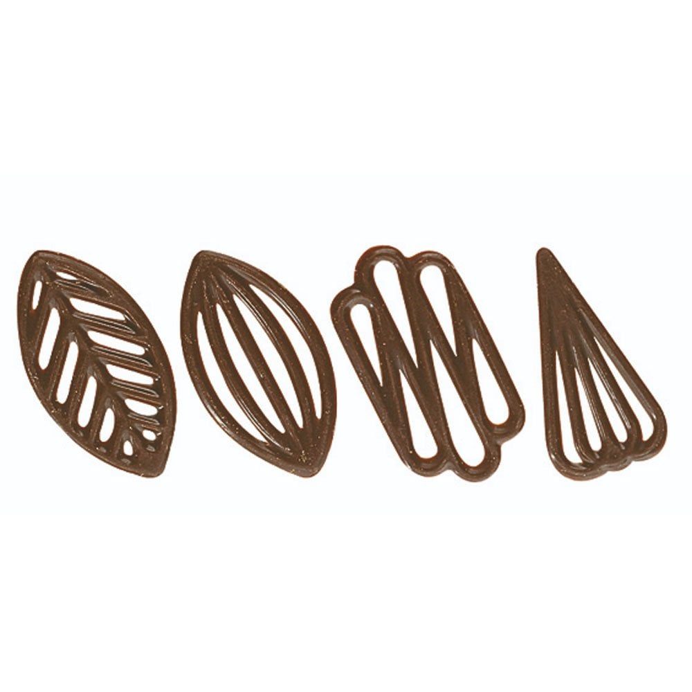 Special dark chocolate fans (600pcs) – cakerysuppliers