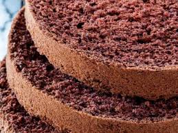 11" Chocolate Round Cake Sponge