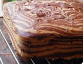 Marble Cake Slab 16" x 26"