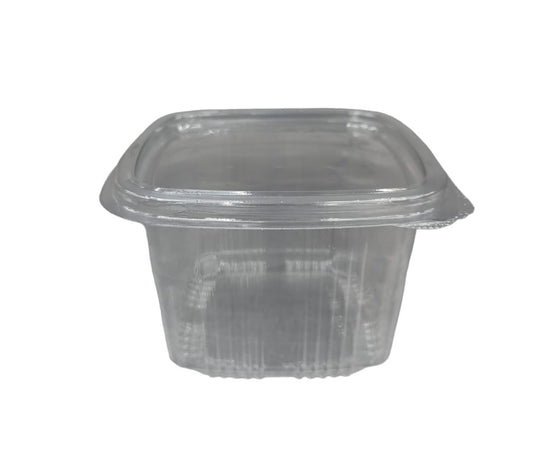 375cc Hinged Plastic Containers (50Pk)