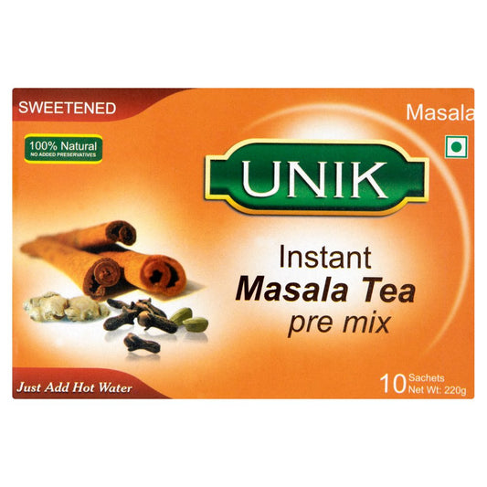 Unik Sweetened Masala Tea 10 x 220g