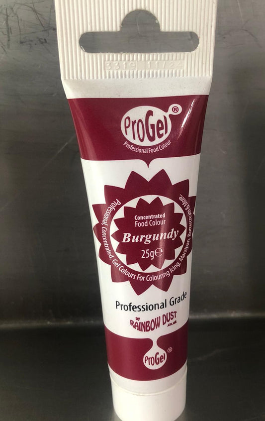 ProGel Burgundy Food Colour