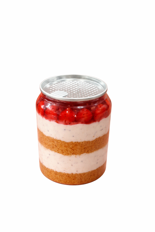 Strawberry Cheese Cake-10 Portions in box