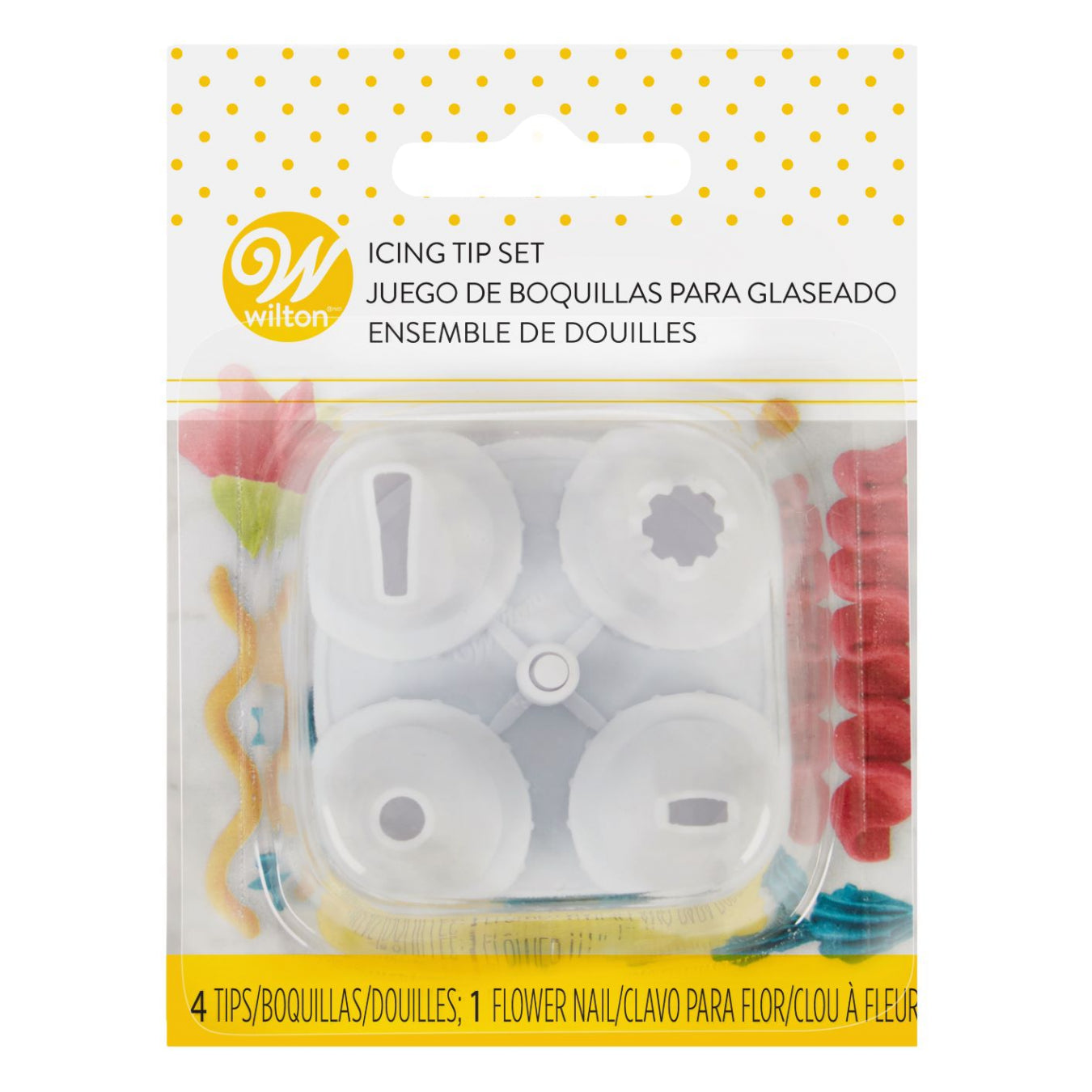 Wilton : Tip and Nail Set - 5 Pieces