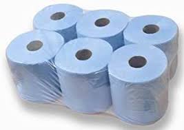 Blue Tissue Roll (Pk6)