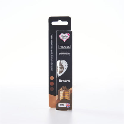Rainbow Dust ProGel Food Colour Brown 25g