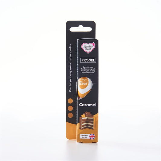 Rainbow Dust ProGel Food Colour Caramel 25g