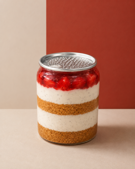 Strawberry Cheese Cake-12 Portions in box