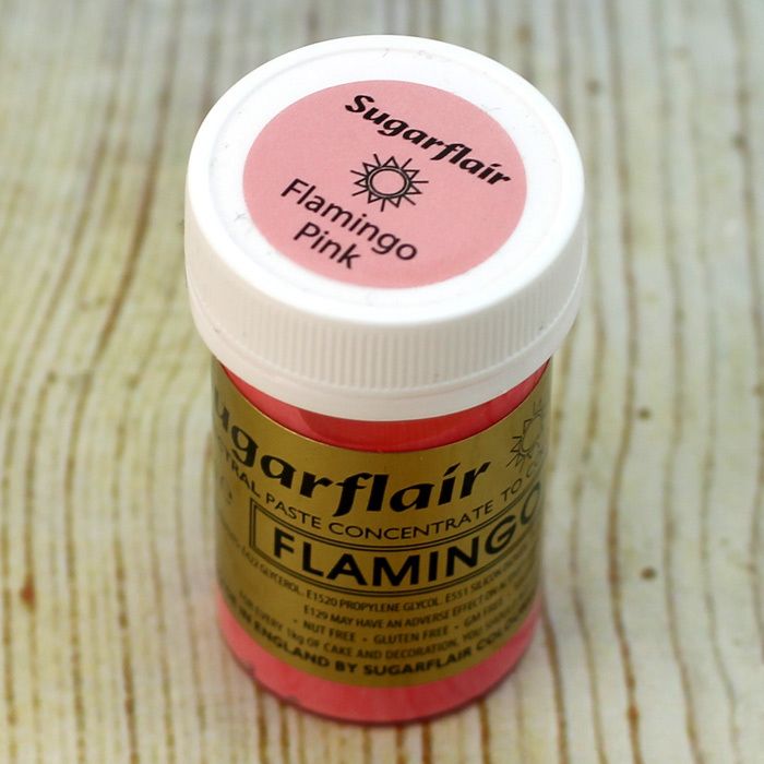 Flamingo Pink Sugarflair Spectral Paste 25g