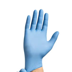Disposable Vinyl Gloves PF Large 1x100