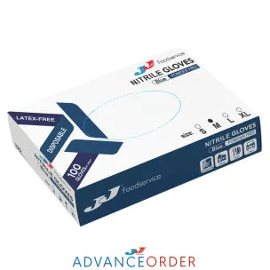 Disposable Vinyl Gloves PF Large 1x100