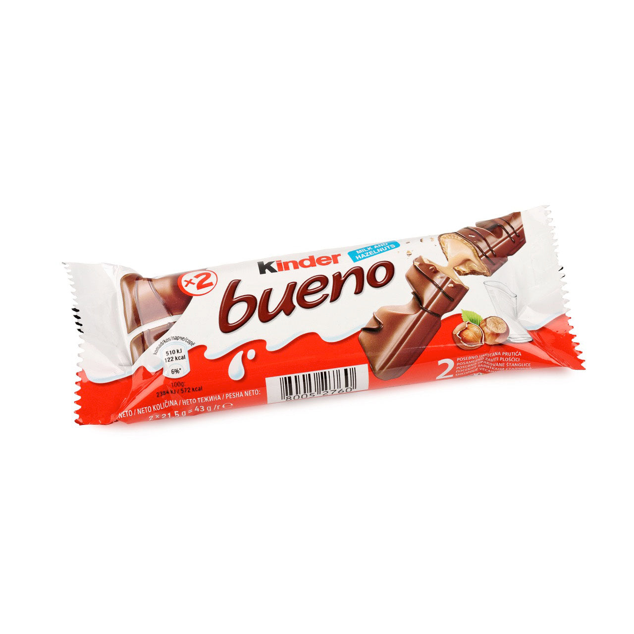 Classic Kinder Bueno Chocolate (pk30)