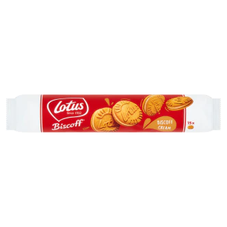9 x Lotus Biscoff Sandwich Biscoff Cream 150Gm