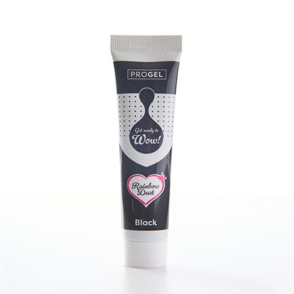 Rainbow Dust ProGel Food Colour Black 25g