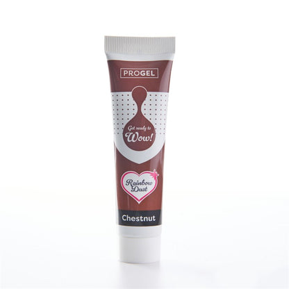 Rainbow Dust ProGel Food Colour Chestnut 25g