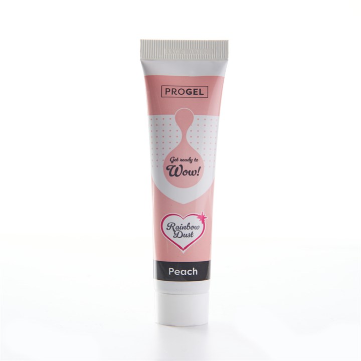 Rainbow Dust ProGel Food Colour Peach 25g