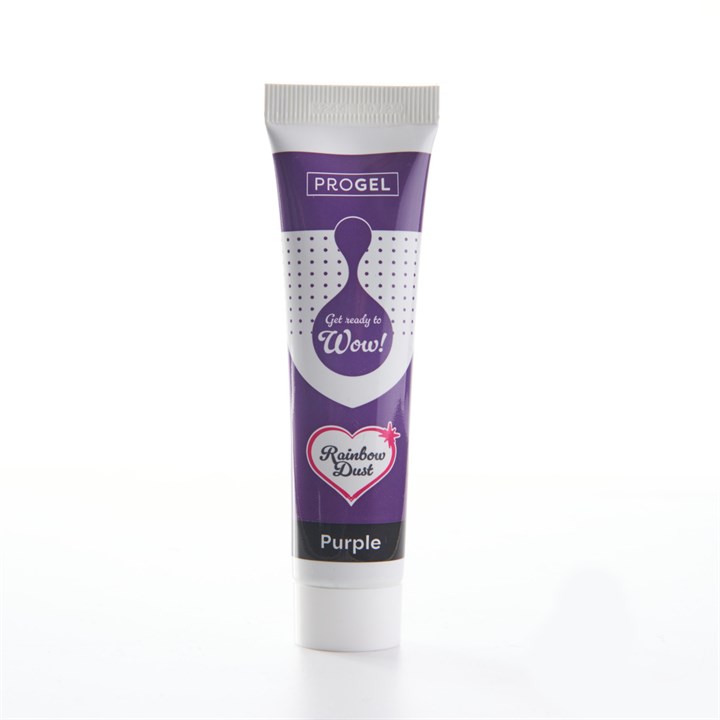 Rainbow Dust ProGel Food Colour Purple 25g