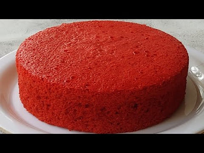 7" Red Velvet Round Cake Sponge