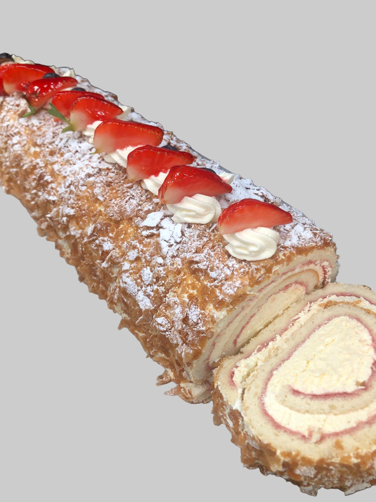Strawberry SwissRoll-10pieces in roll