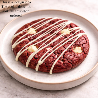 Red Velvet Stuffed Cookies-Box of 24
