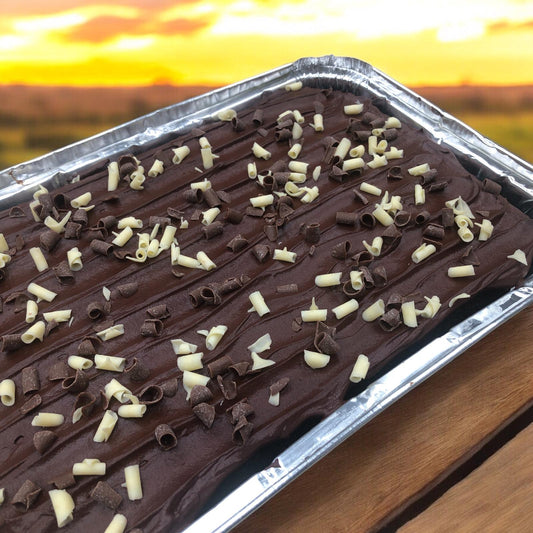 Chocolate Pudding Traybake x8 pc