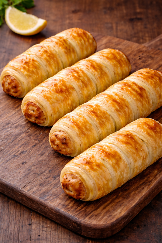 Spicy Meat Charcoal Kebab Roll-Box of 20