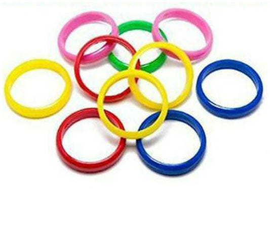 Multi Colour Rings Balloon Weights x100