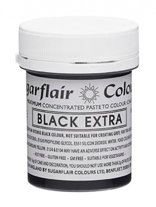 Black Extra Sugarflair Spectral Paste 42g