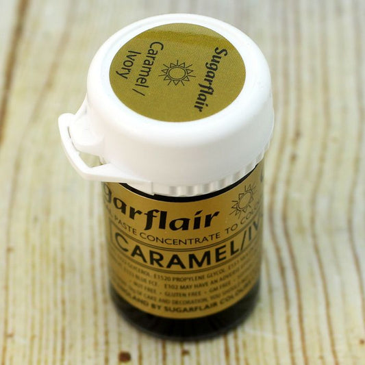 Caramel Ivory Sugarflair Spectral Paste 25g
