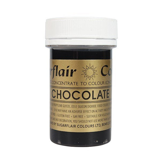 Chocolate Sugarflair Spectral Paste 25g