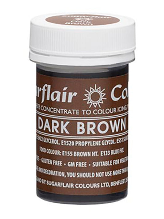 Dark Brown Sugarflair Spectral Paste 25g