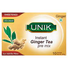 Unik Sweetened Ginger Tea 10 x 220g