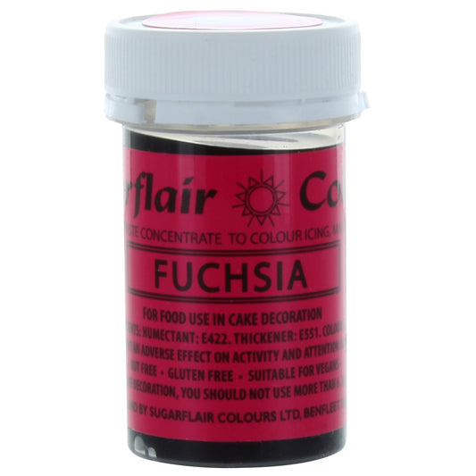 Fuchsia Sugarflair Spectral Paste 25g