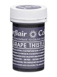 Grape Thistle Sugarflair Spectral Paste 25g