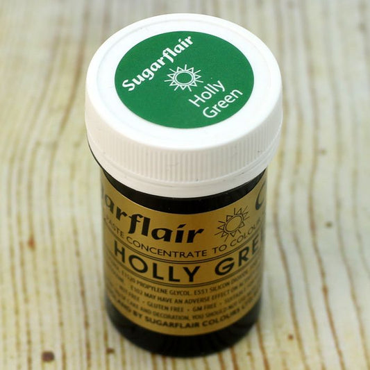 Holly Green Sugarflair Spectral Paste
