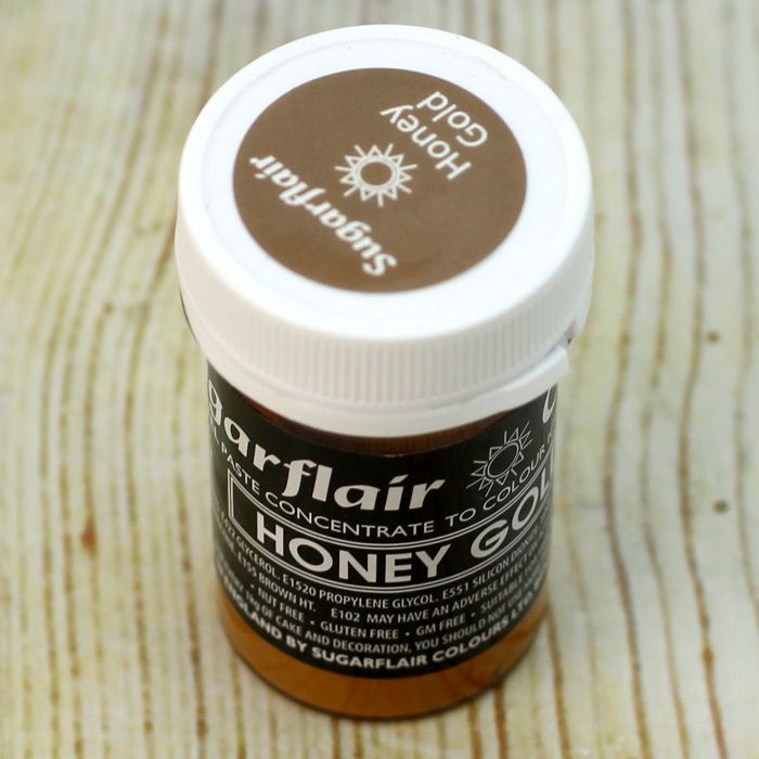 Honey Gold Sugarflair Pastel Paste 25g