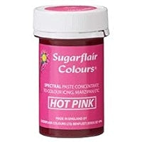 Hot Pink Sugarflair Spectral Paste 25g