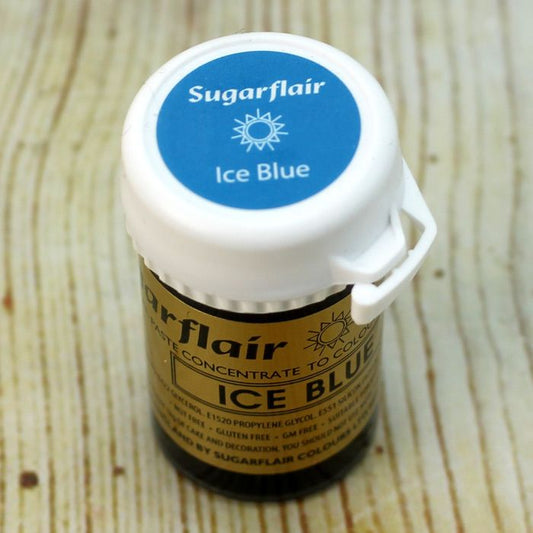 Ice Blue Sugarflair Spectral Paste 25g