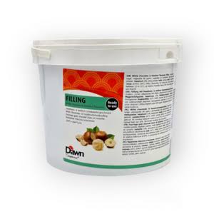 Hazelnut & White Chocolate Filling-6kg