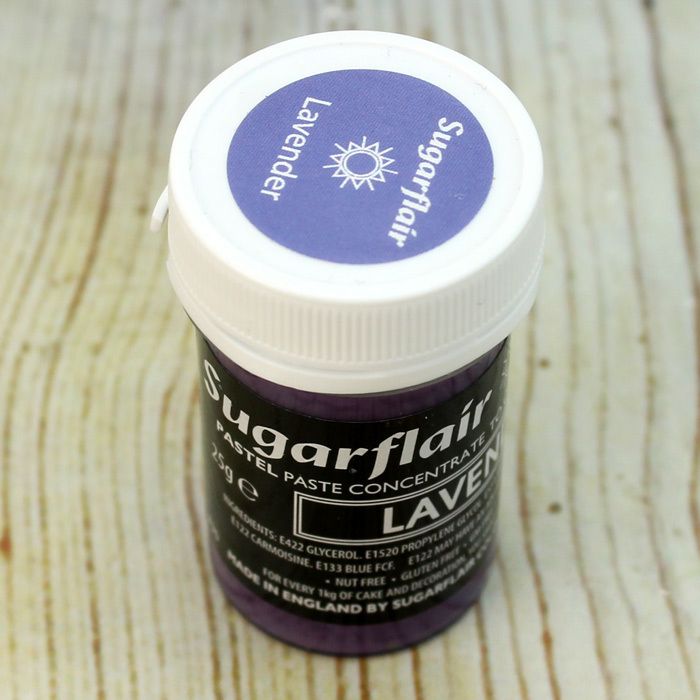 Lavender Sugarflair Pastel Paste 25g