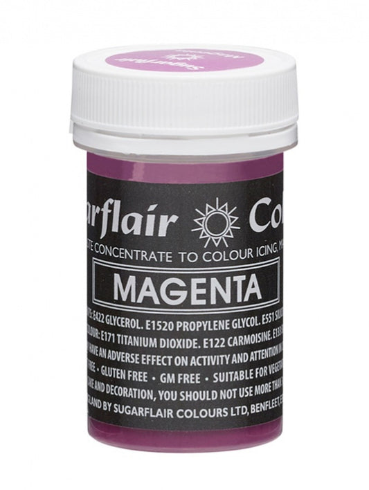 Magenta Sugarflair Pastel Paste 25g