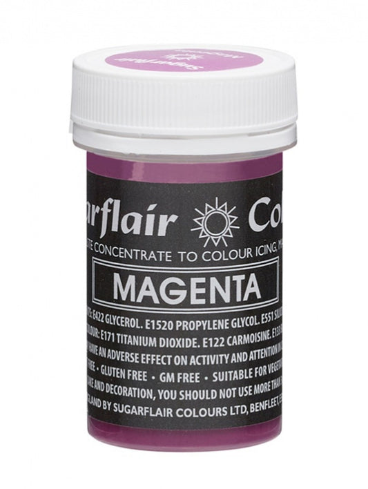 Magenta Sugarflair Pastel Paste 25g