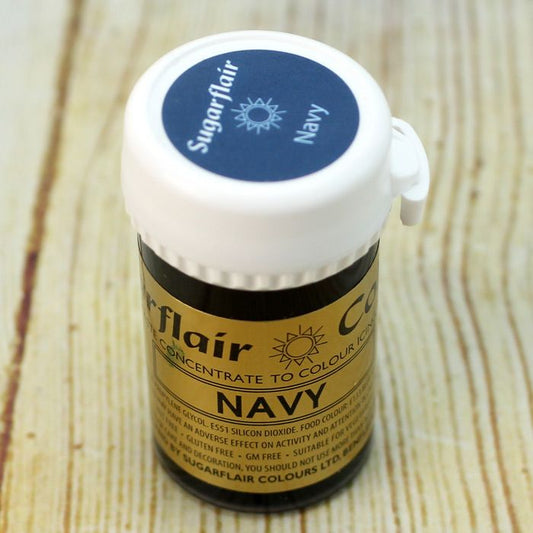 Navy Blue Sugarflair Spectral Paste 25g