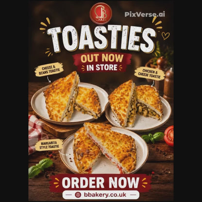 Margherita Style Toastie (8in box)