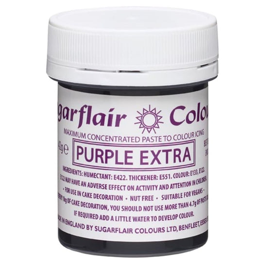 Purple Extra Sugarflair Spectral Paste 42g