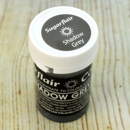 Shadow Grey Sugarflair Pastel Paste 25g