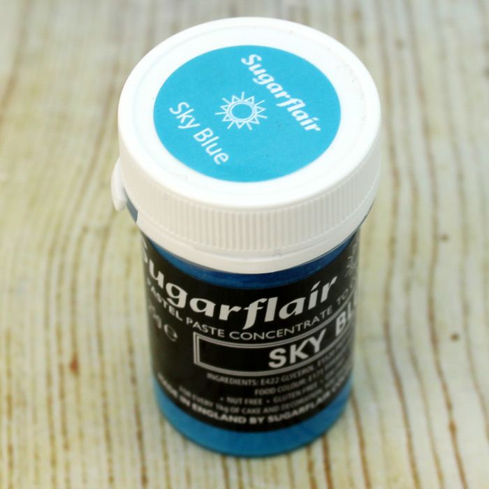 Sky Blue Sugarflair Pastel Paste 25g