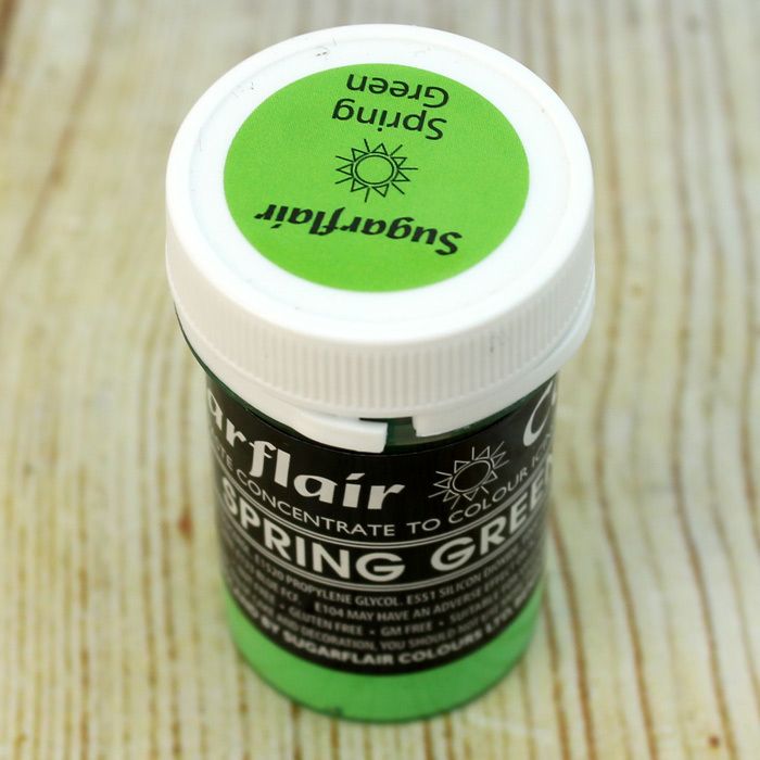 Spring Green Sugarflair Pastel Paste 25g